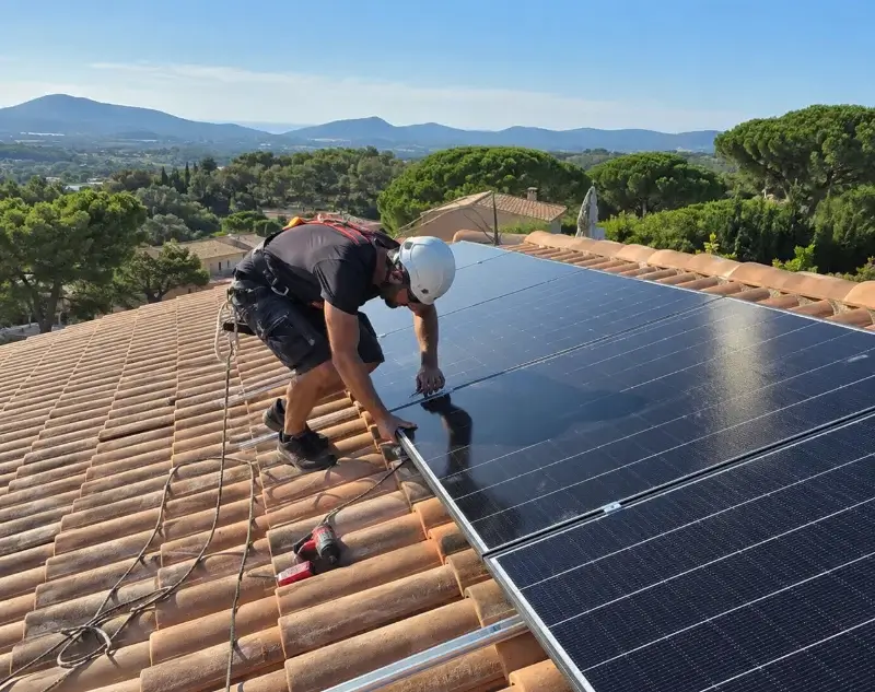 Installateur panneaux solaires Saint-Marc-le-Blanc — pose photovoltaïque sur toiture